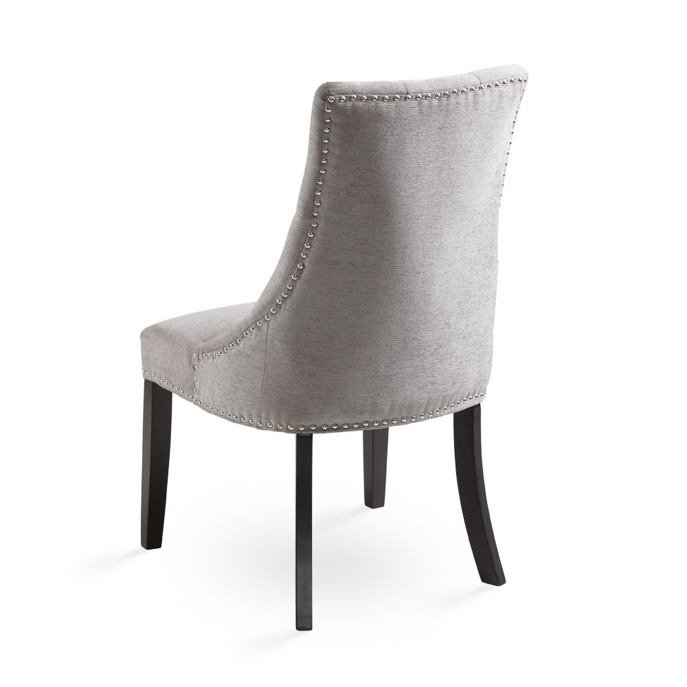 Rimzy Dining Chair: Platinum Fabric